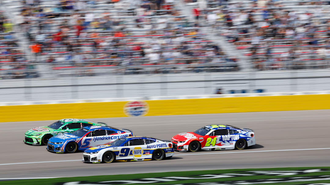 With a triple top-10, Hendrick Motorsports has found some speed in the first mile-and-a-half race with the new Chevrolet body.