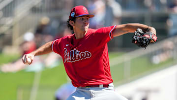 Philadelphia Phillies top pitching prospect Andrew Painter was named the AFL Pitcher of the Year