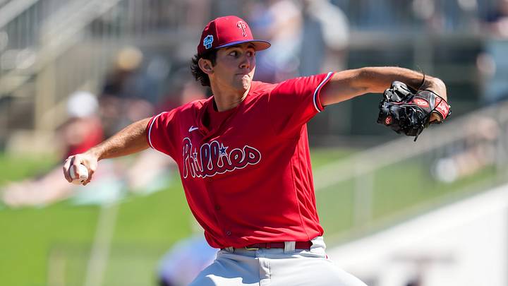 Philadelphia Phillies top pitching prospect Andrew Painter was named the AFL Pitcher of the Year