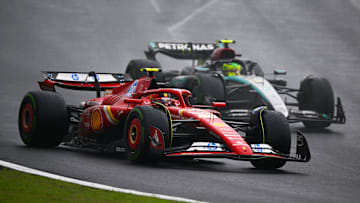 Carlos Sainz Jr., Ferrari, Lewis Hamilton, Mercedes, Formula 1