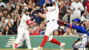 Apr 28, 2024; Boston, Massachusetts, USA; Boston Red Sox right fielder Tyler O'Neill (17)