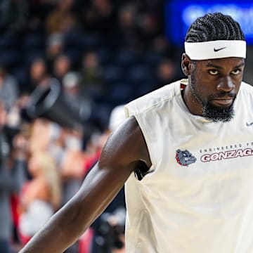 Gonzaga Bulldogs forward Graham Ike.