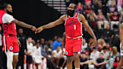 LA Clippers guard James Harden.