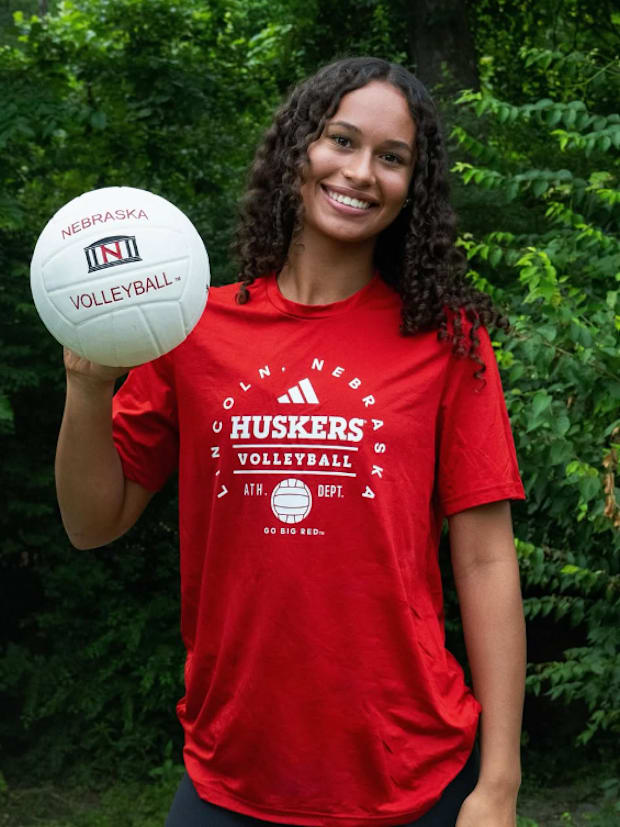 Nebraska volleyball commit Shaye Witherspoon.