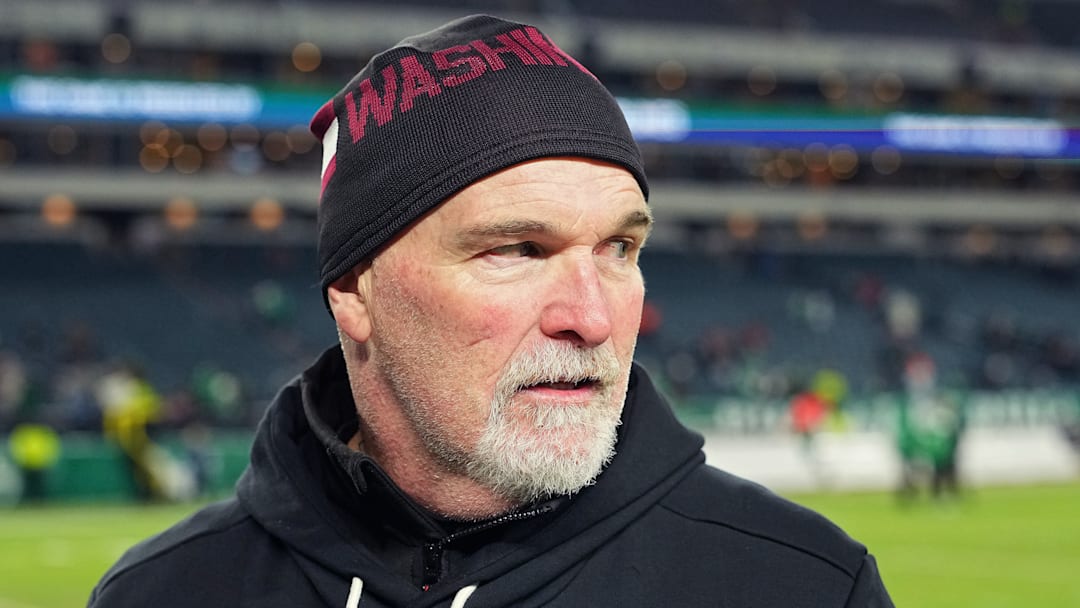 Washington Commanders head coach Dan Quinn