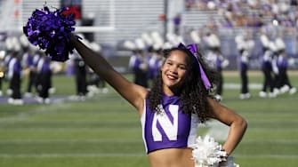 Northwestern Wildcats cheerleaders