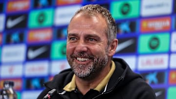 Flick hopes to be smiling in 12 days if FC Barcelona can manage to get through this difficult run of games. 