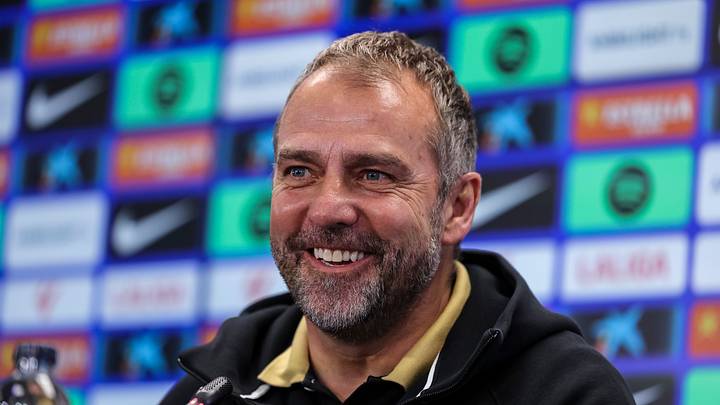 Flick hopes to be smiling in 12 days if FC Barcelona can manage to get through this difficult run of games. 
