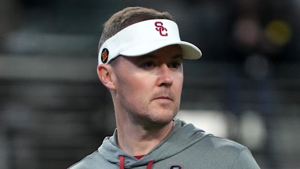 USC trojans lincoln riley college football playoff big ten Recruiting Transfer NIL Michigan Wolverines Jayden Maiava Odds 