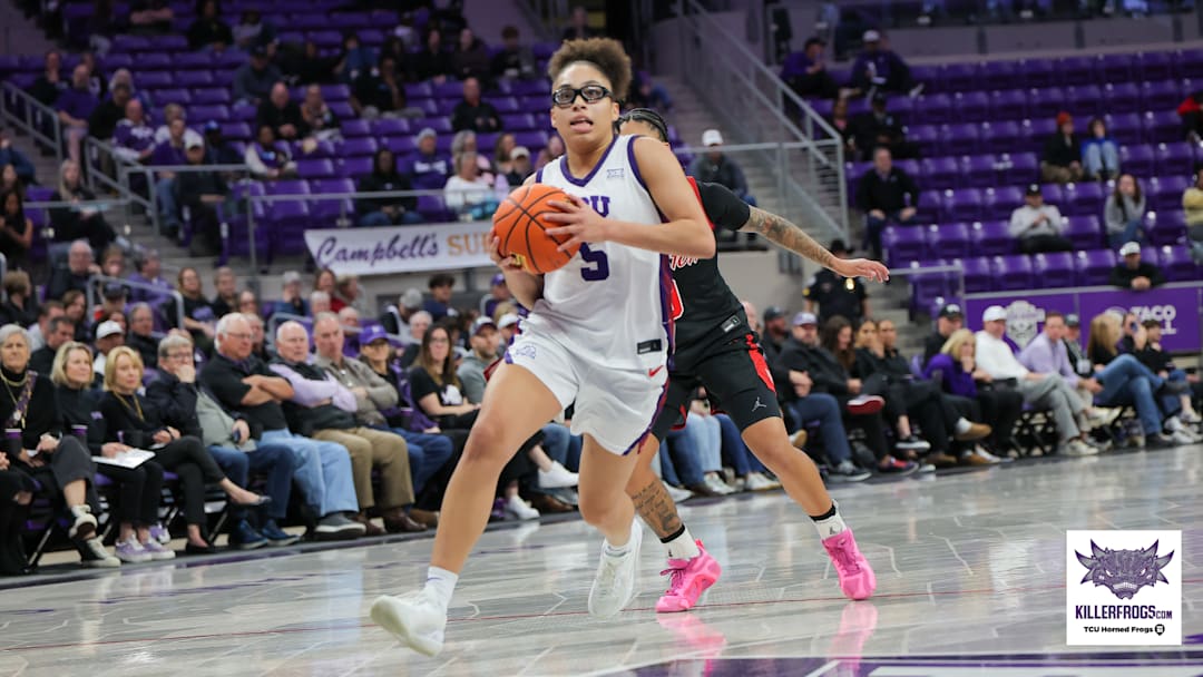 TCU women's basketball guard Olivia Miles earned big 12 Player of the Week honors for the third time this season. 