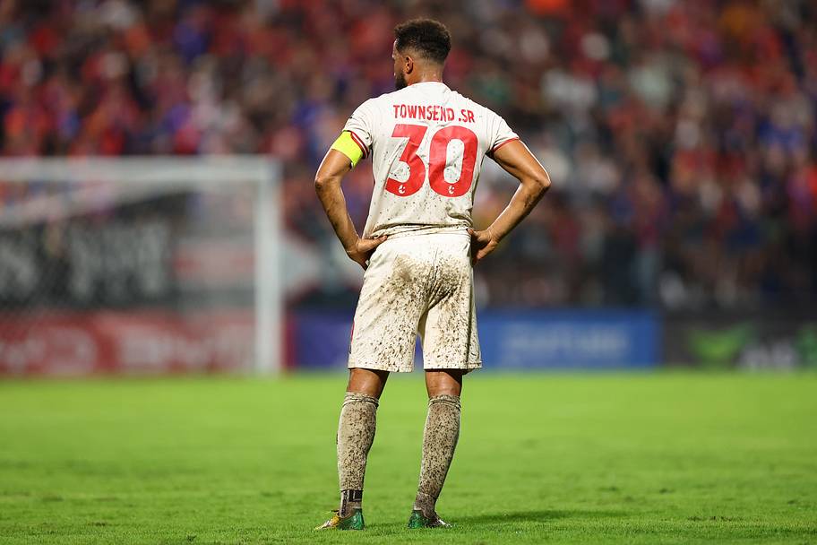 Andros Townsend in Thailand.