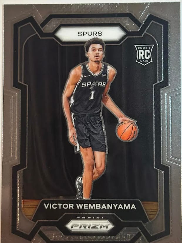 Victor Wembanyama's Panini Prizm Rookie Card Setting Grading