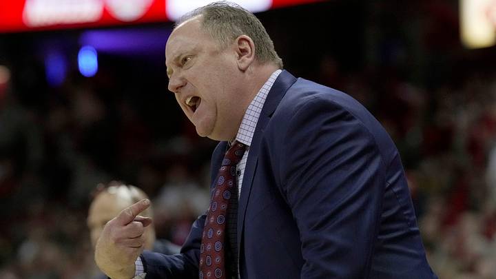 Wisconsin head coach Greg Gard is shown during the second half of their game Wednesday, January 28, 2026 at the Kohl Center in Madison, Wisconsin. Wisconsin beat Minnesota 67-63.
