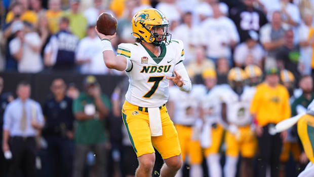 North Dakota State quarterback Cam Miller