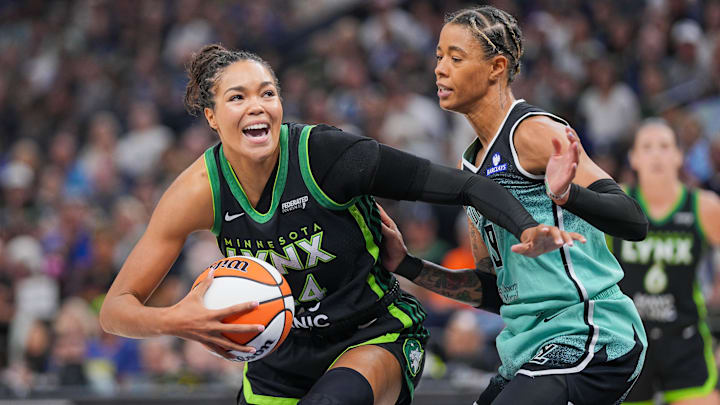 Minnesota Lynx forward Napheesa Collier. Minnesota Lynx forward Napheesa Collier.