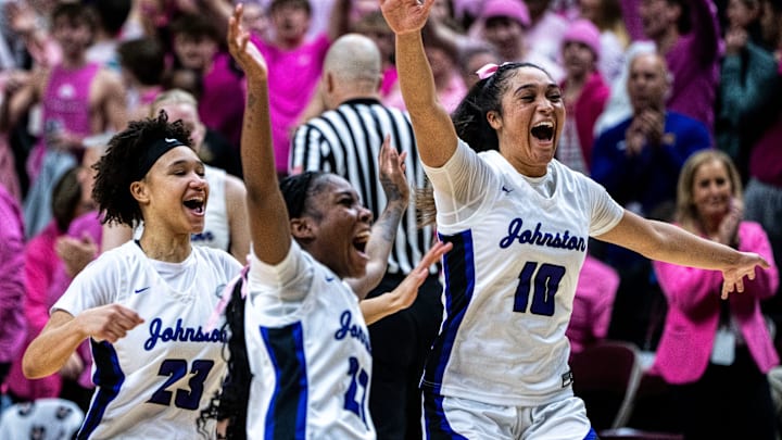 Johnston won the Class 5A girls state championship last year and start the 2024-25 season ranked No. 1. Johnston won the Class 5A girls state championship last year and start the 2024-25 season ranked No. 1.