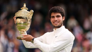 Carlos Alcaraz at Wimbledon 2023