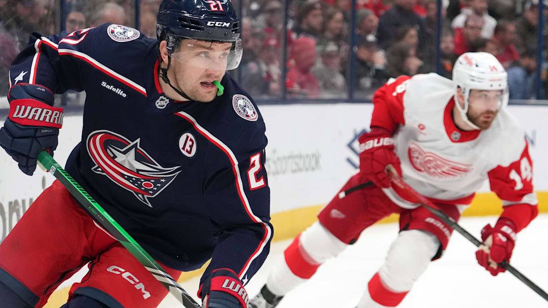 Detroit Red Wings v Columbus Blue Jackets