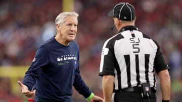 Pete Carroll with the Seattle Seahawks