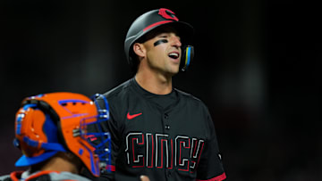 Cincinnati Reds infielder Spencer Steer