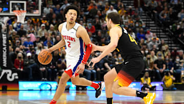 Detroit Pistons v Utah Jazz