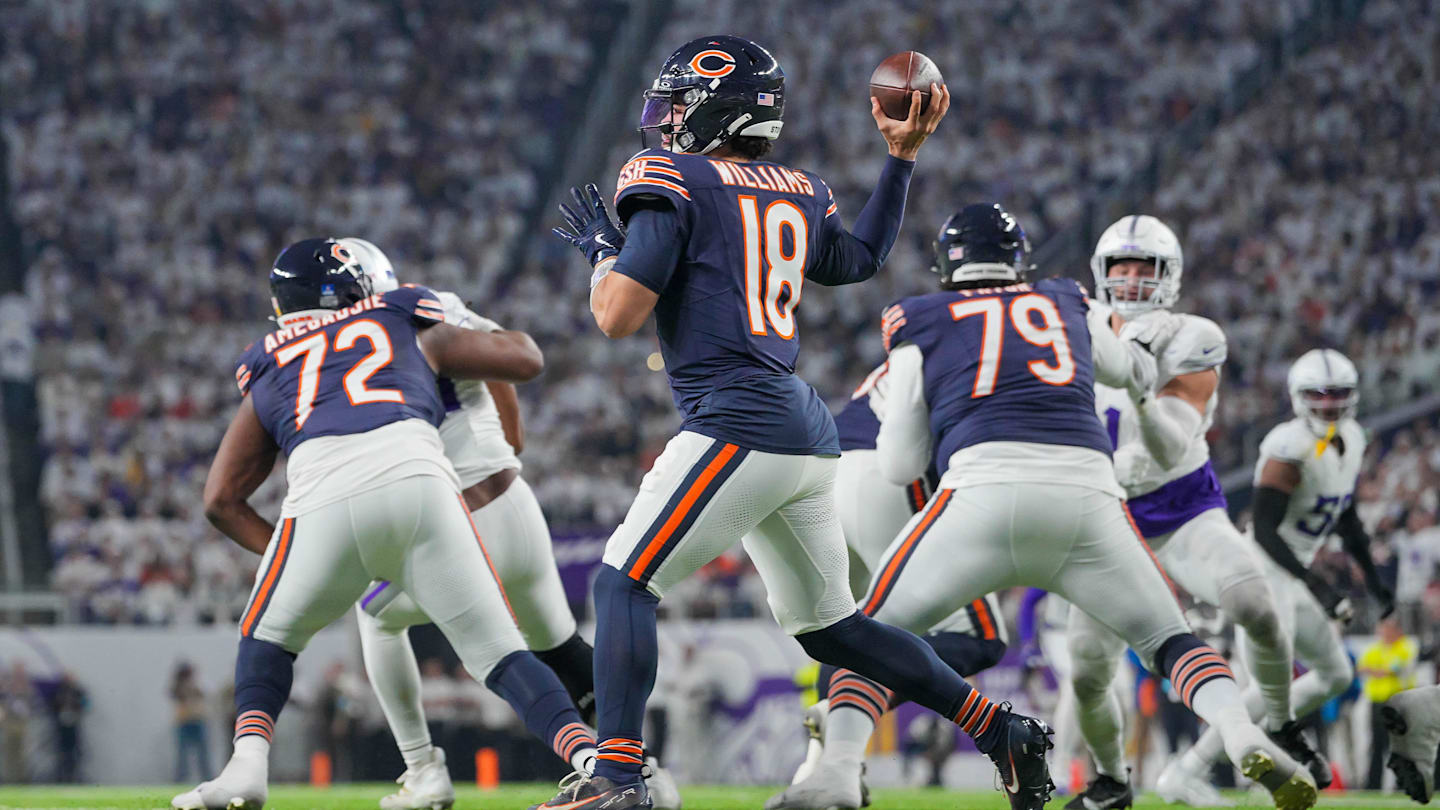 Bears QB Caleb Williams Faces Criticism After Week 1 Loss to Vikings