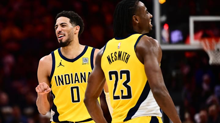 Tyrese Haliburton & Aaron Nesmith Headshot
