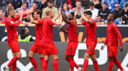 Matthijs de Ligt, Leon Goretzka, Aleksandar Pavlovic, Mathys Tel, Alphonso Davies, Eric Dier