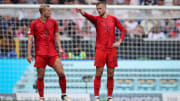 Eric Dier (mit der 15) spielte eine überzeugende Halbserie bei den Bayern