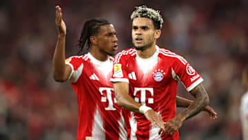 Die Bayern-Stars Michael Olise und Luis Diaz
