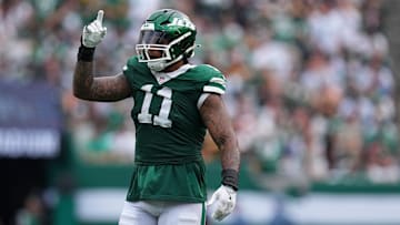 New York Jets defensive end Jermaine Johnson
