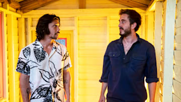 In Limbo Ep 1 Charlie (Bob Morley) & Nate (Ryan Corr). Image courtesy ABC Australia