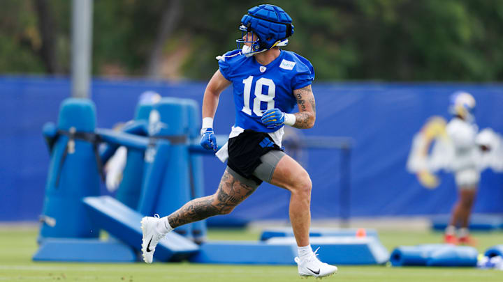 Los Angeles Rams OTA Offseason Workout, TE Terrance Ferguson