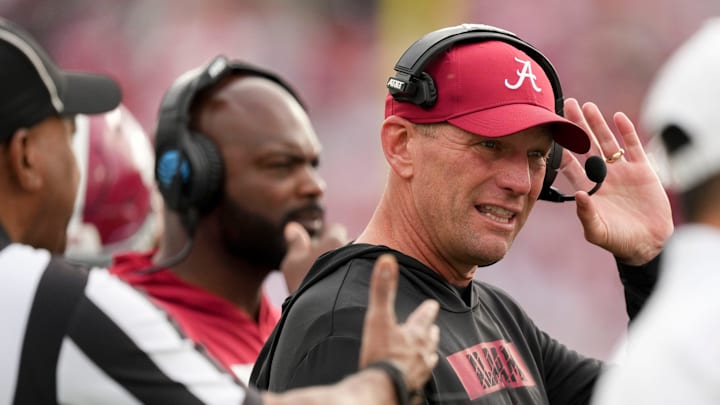 Kalen DeBeor's team was overmatched in a Rose Bowl test against Indiana. Kalen DeBeor's team was overmatched in a Rose Bowl test against Indiana.