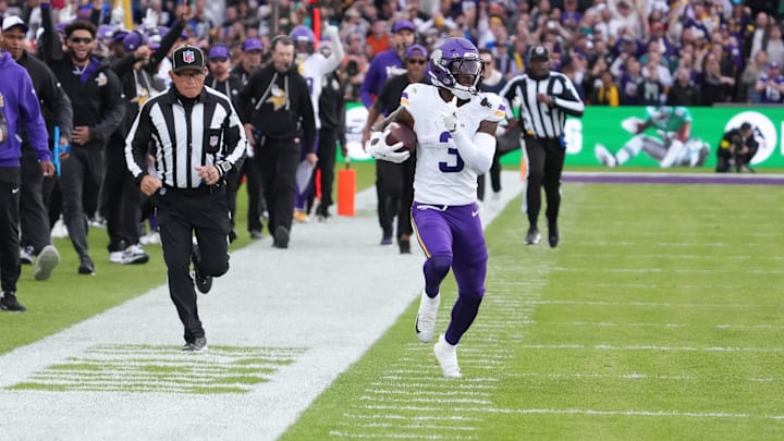 Minnesota Vikings wide receiver Jordan Addison is a great prop target in Week 8.