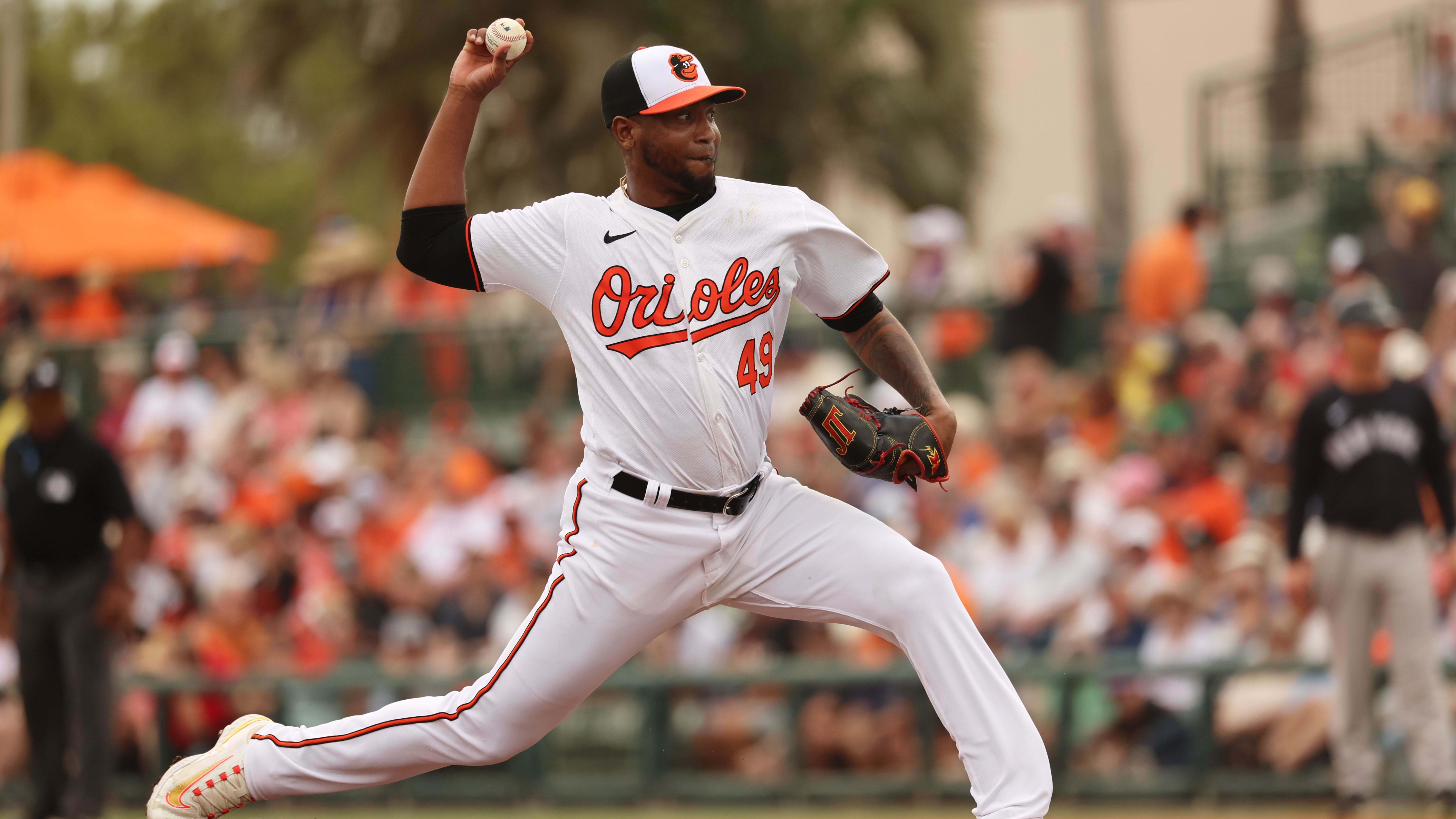 Former Baltimore Orioles Pitcher Julio Teheran