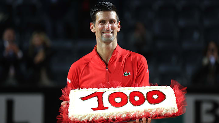 Novak Djokovic llegó a las 1000 victorias en la ATP