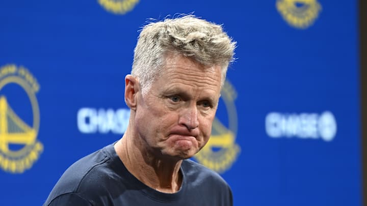 NBA: Press conference of Houston Rockets vs Golden State Warriors in San Francisco