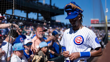 Kevin Alcantara continues to rake for the Chicago Cubs in spring training in 2025.