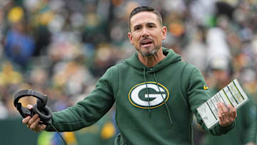 Green Bay Packers head coach Matt LaFleur is shown during the fourth quarter of their game Sunday, October 16, 2022 at Lambeau Field in Green Bay, Wis. The New York Jets beat the Green Bay Packers 27-10.MARK HOFFMAN/MILWAUKEE JOURNAL SENTINEL