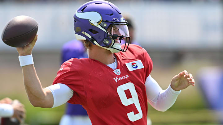 Minnesota Vikings QB J.J. McCarthy