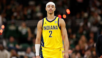 Indiana Pacers guard Andrew Nembhard (2)