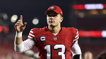 San Francisco 49ers quarterback Brock Purdy (13)