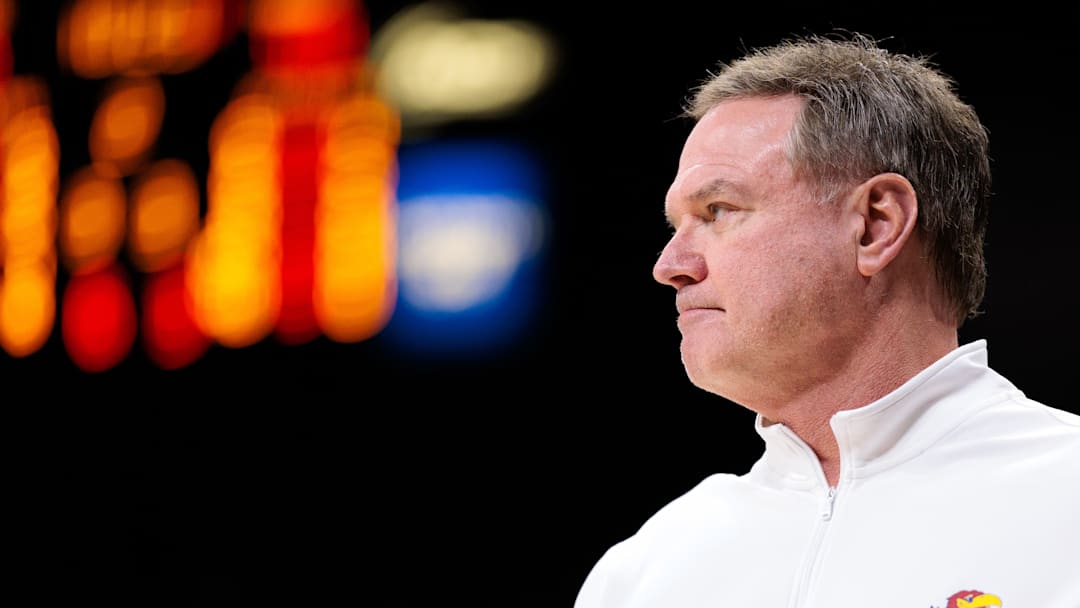 Kansas basketball head coach Bill Self