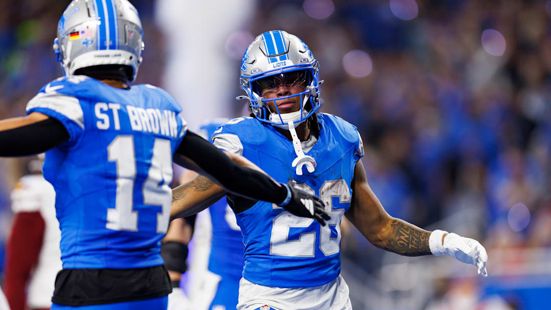 Detroit Lions, Jahmyr Gibbs, Amon-Ra St. Brown