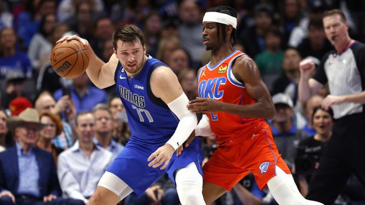 Dallas Mavericks, Luka Doncic, Shai Gilgeous-Alexander