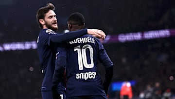 Dembélé e Kvaratskhelia são destaques no ataque do PSG 