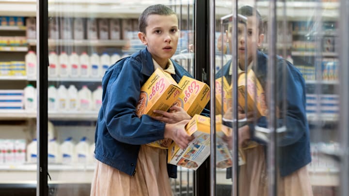 Stranger Things season 1, Millie Bobby Brown as Eleven.