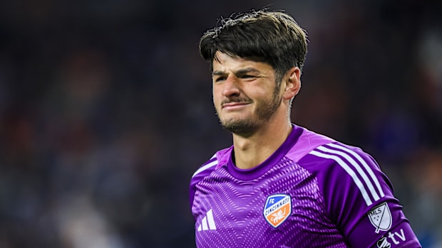FC Cincinnati's Roman Celentano