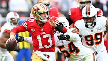 San Francisco 49ers quarterback Brock Purdy (13)
